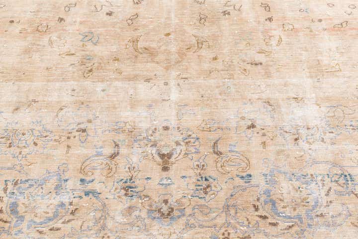 10' 1 x 13' 1 Hand Knotted Ultra Vintage Persian Wool Rug
