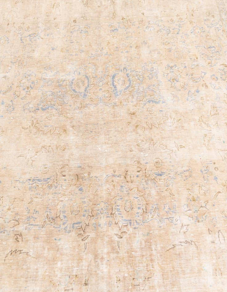 Detail image of 10' 1 x 13' 1  Hand Knotted Ultra Vintage Persian Wool Rug