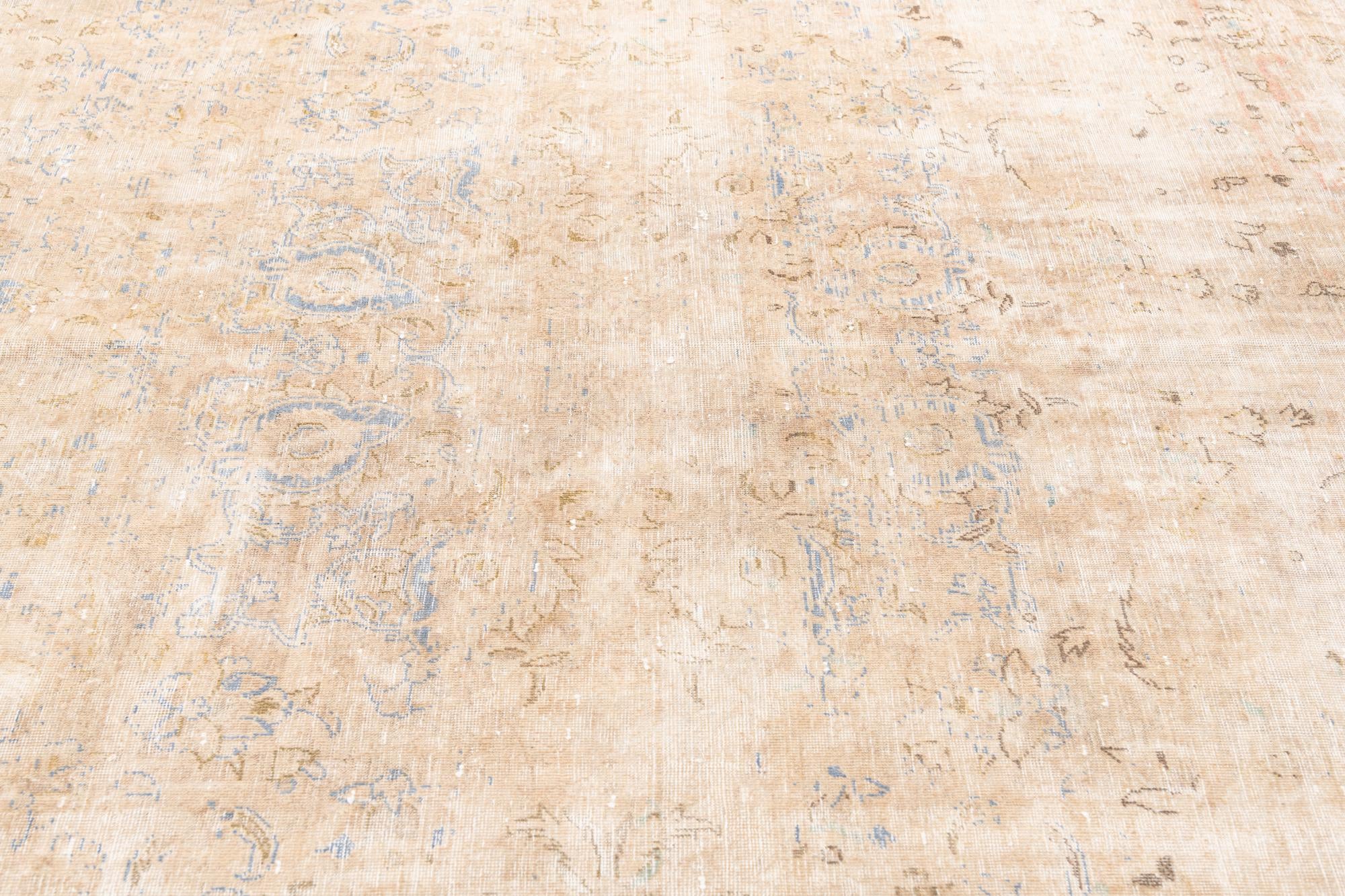 10' 1 x 13' 1 Hand Knotted Ultra Vintage Persian Wool Rug