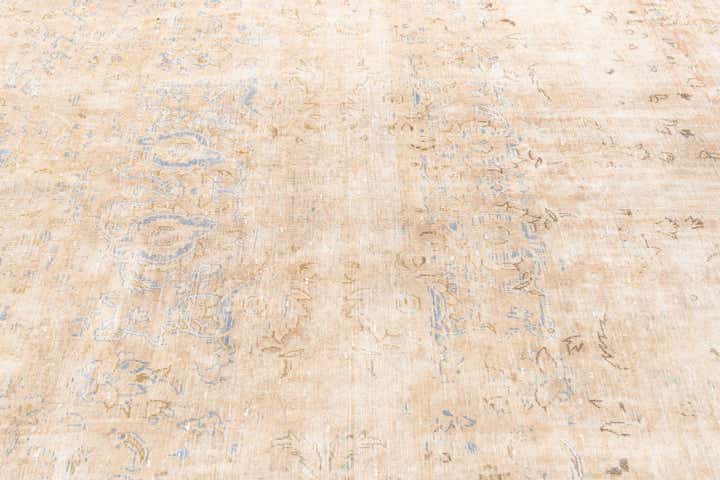 10' 1 x 13' 1 Hand Knotted Ultra Vintage Persian Wool Rug