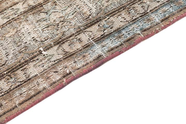 6' 5 x 9' 4 Hand Knotted Ultra Vintage Persian Wool Rug