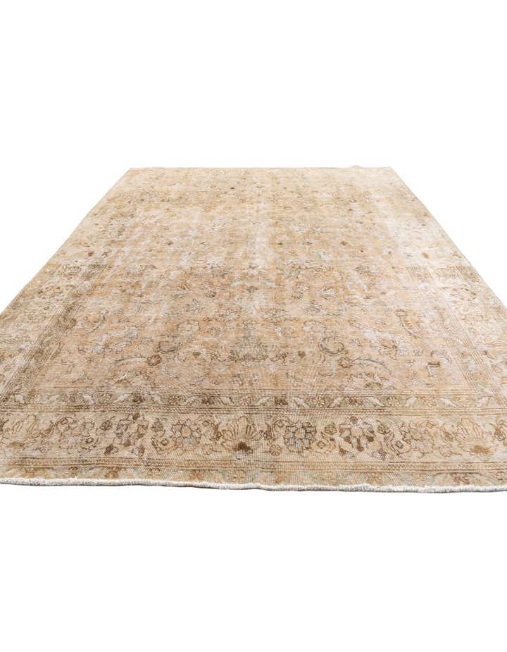 10' x 12' 8 Hand Knotted Ultra Vintage Persian Wool Rug