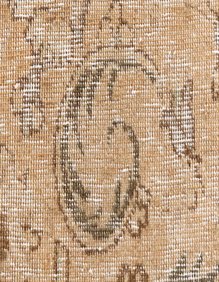 Detail image of 10' x 12' 8  Hand Knotted Ultra Vintage Persian Wool Rug