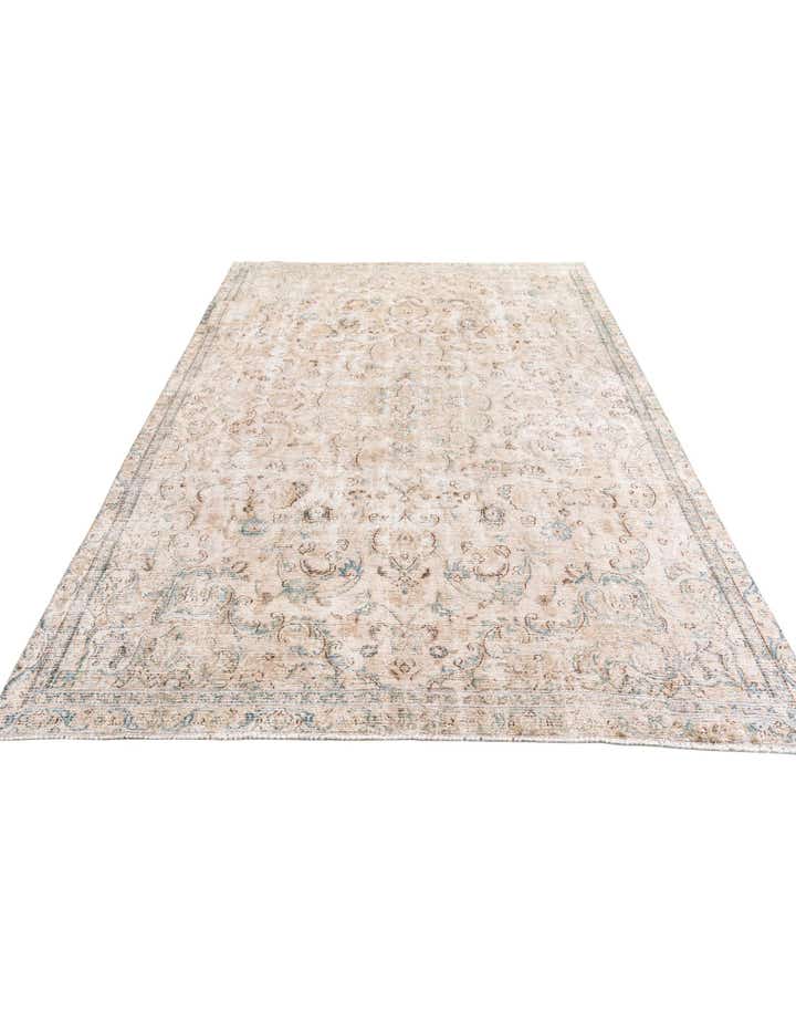 7' 5 x 10' 3 Hand Knotted Ultra Vintage Persian Wool Rug