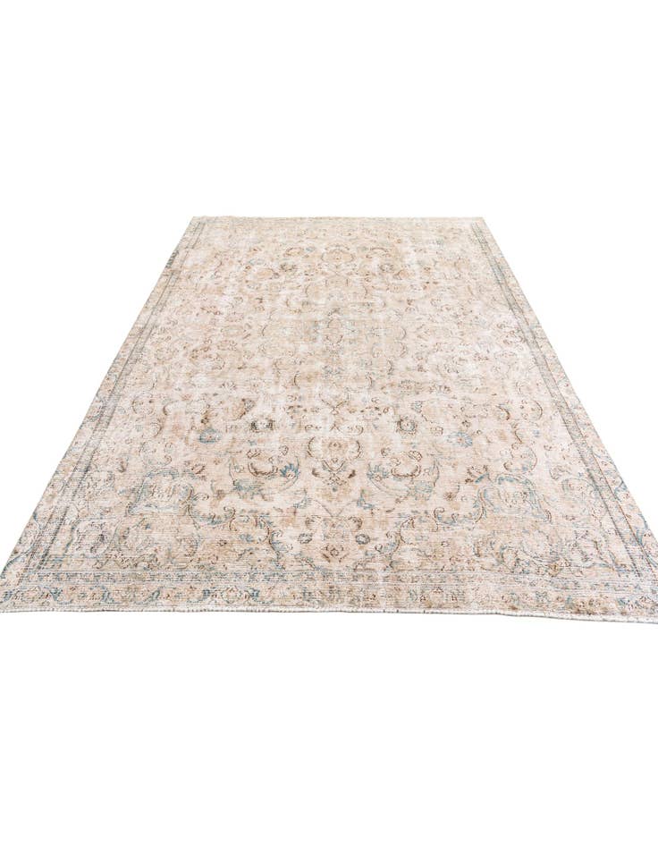 Detail image of 7' 5 x 10' 3 Hand Knotted Ultra Vintage Persian Wool Rug