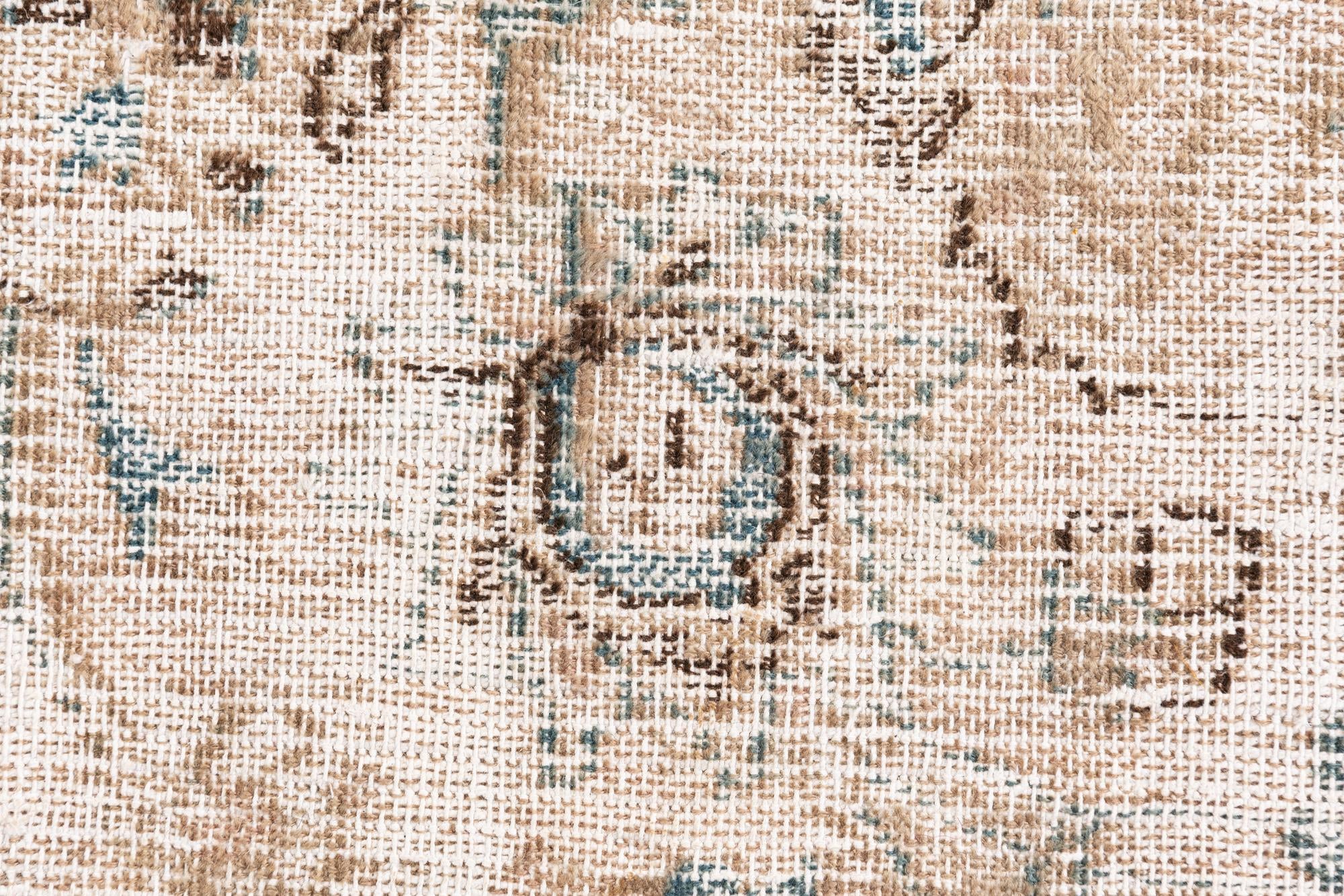 7' 5 x 10' 3 Hand Knotted Ultra Vintage Persian Wool Rug