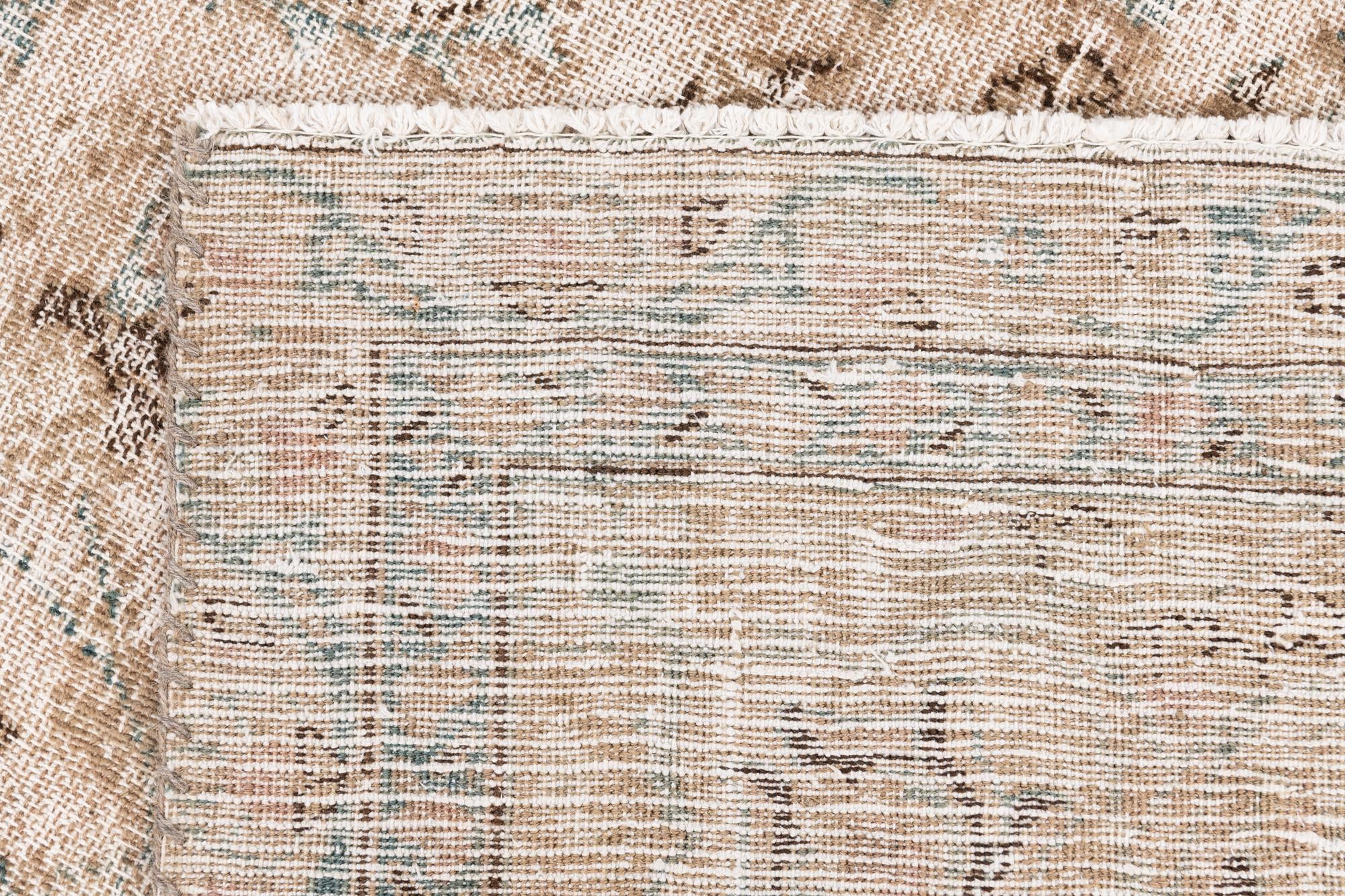 7' 5 x 10' 3 Hand Knotted Ultra Vintage Persian Wool Rug