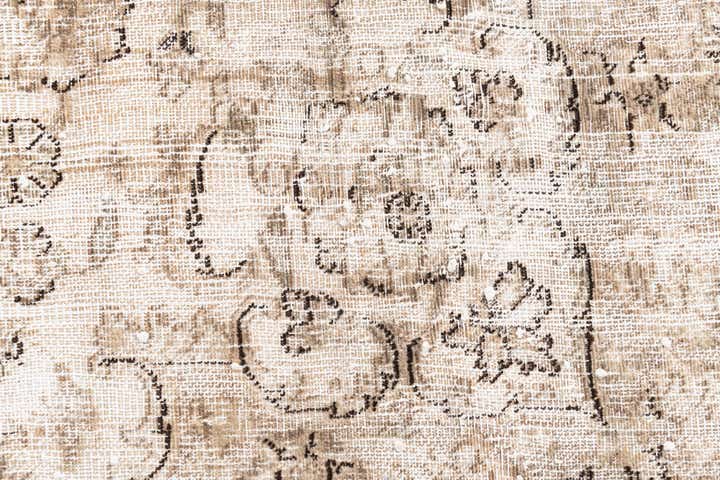 9' 2 x 12' 6 Hand Knotted Ultra Vintage Persian Wool Rug