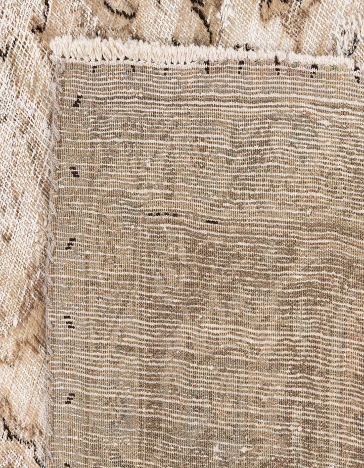 Detail image of 9' 2 x 12' 6  Hand Knotted Ultra Vintage Persian Wool Rug