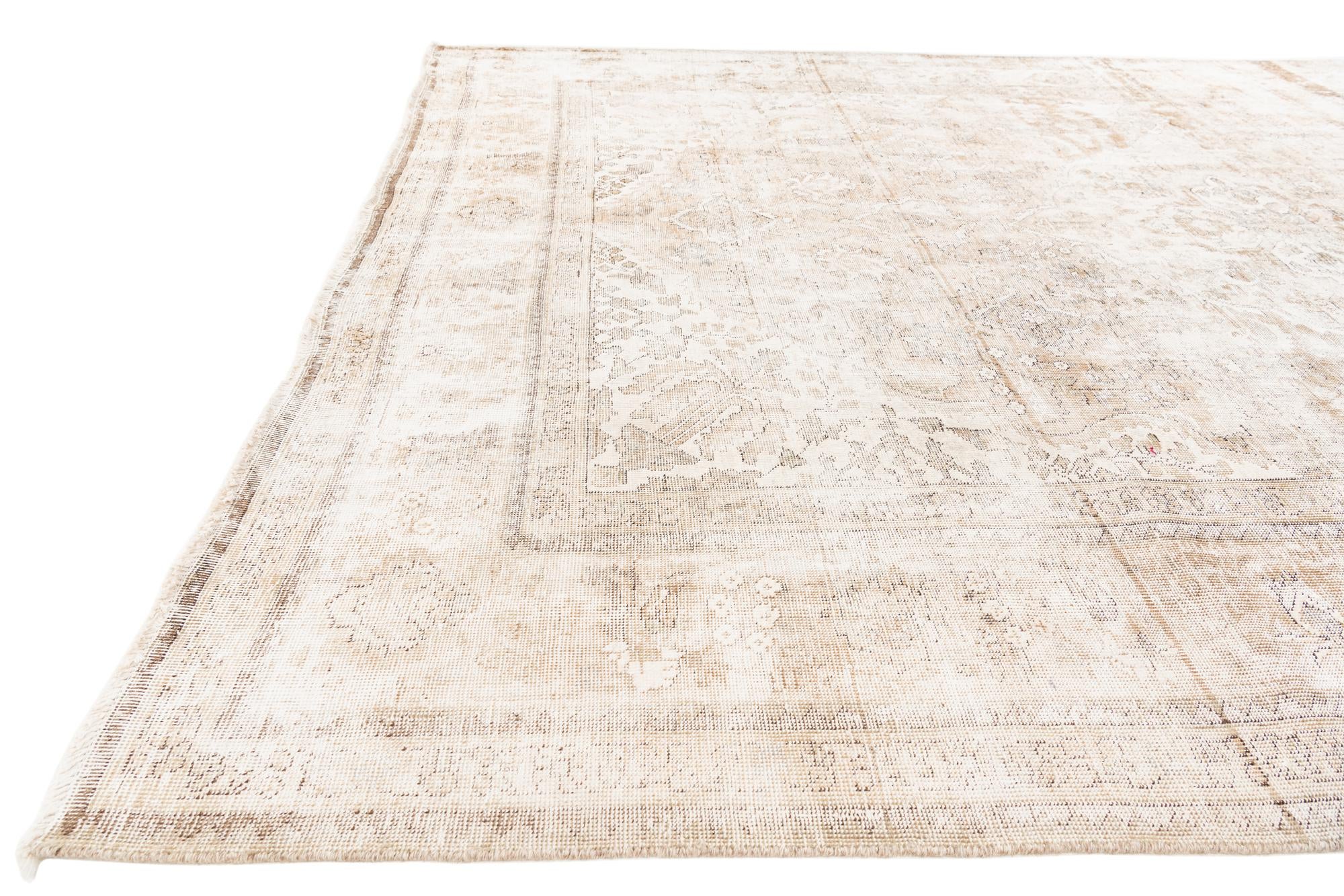 8' 2 x 11' 2 Hand Knotted Ultra Vintage Persian Wool Rug