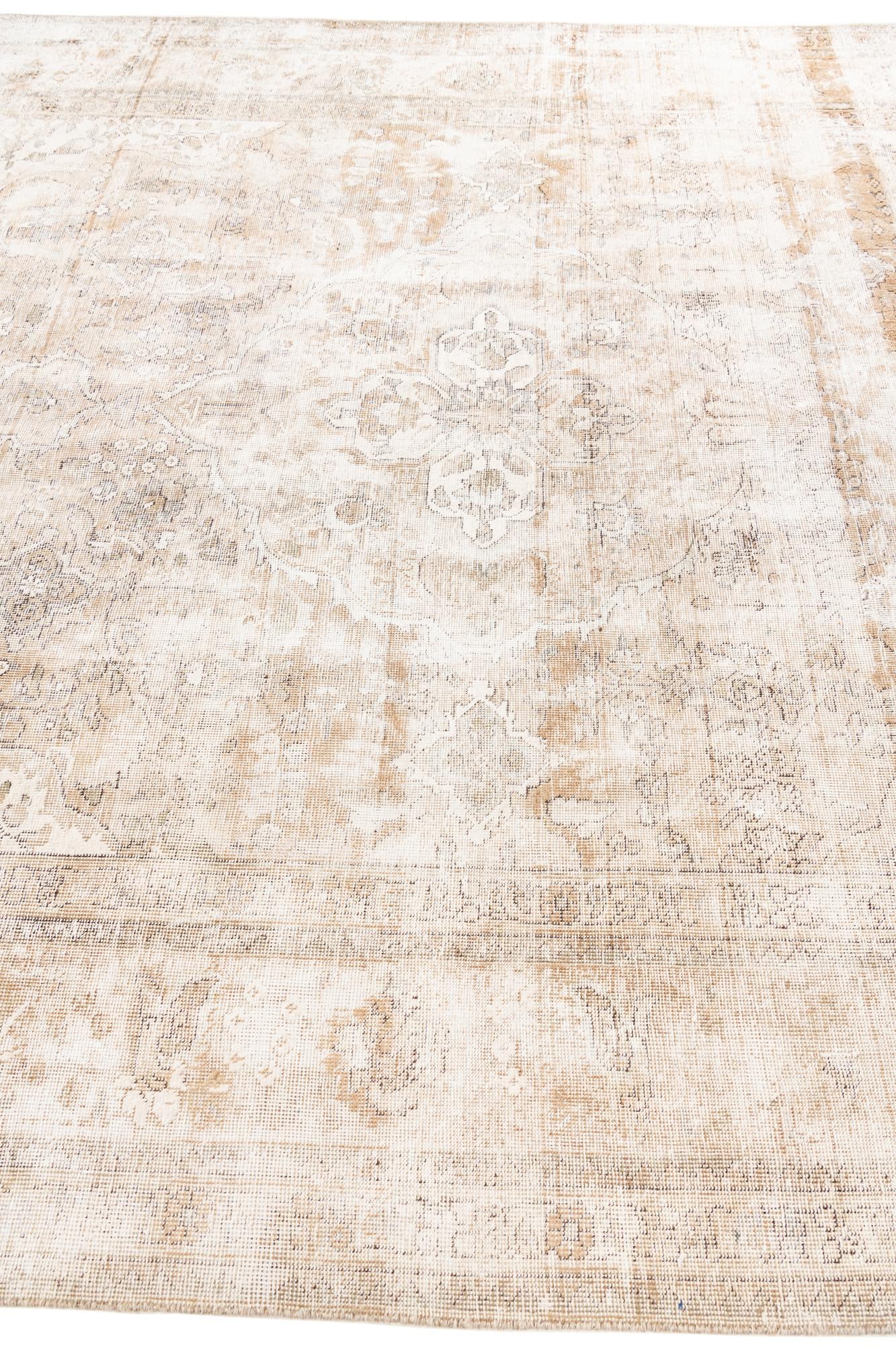 8' 2 x 11' 2 Hand Knotted Ultra Vintage Persian Wool Rug