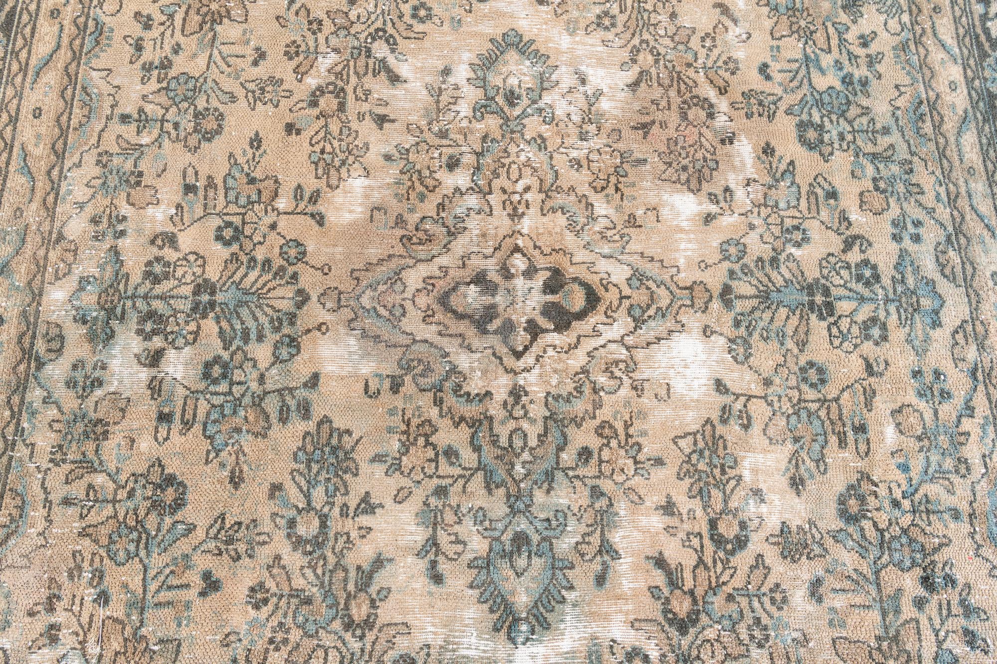8' 2 x 11' 4 Hand Knotted Ultra Vintage Persian Wool Rug
