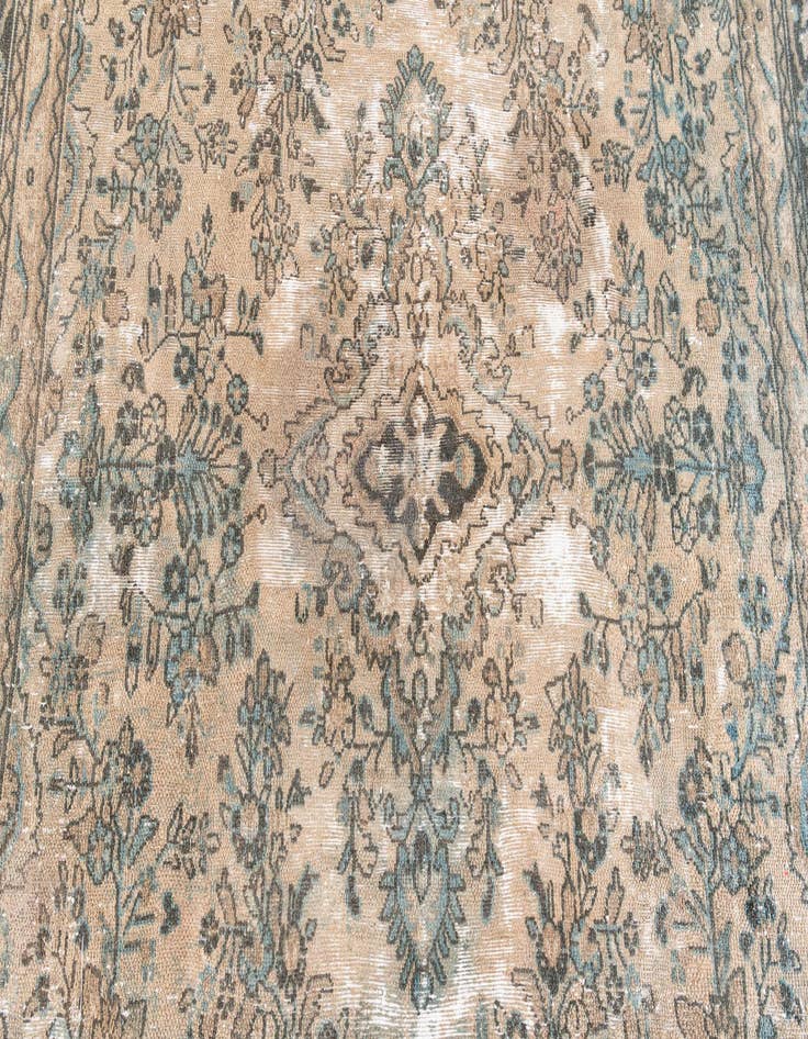 Detail image of 8' 2 x 11' 4  Hand Knotted Ultra Vintage Persian Wool Rug