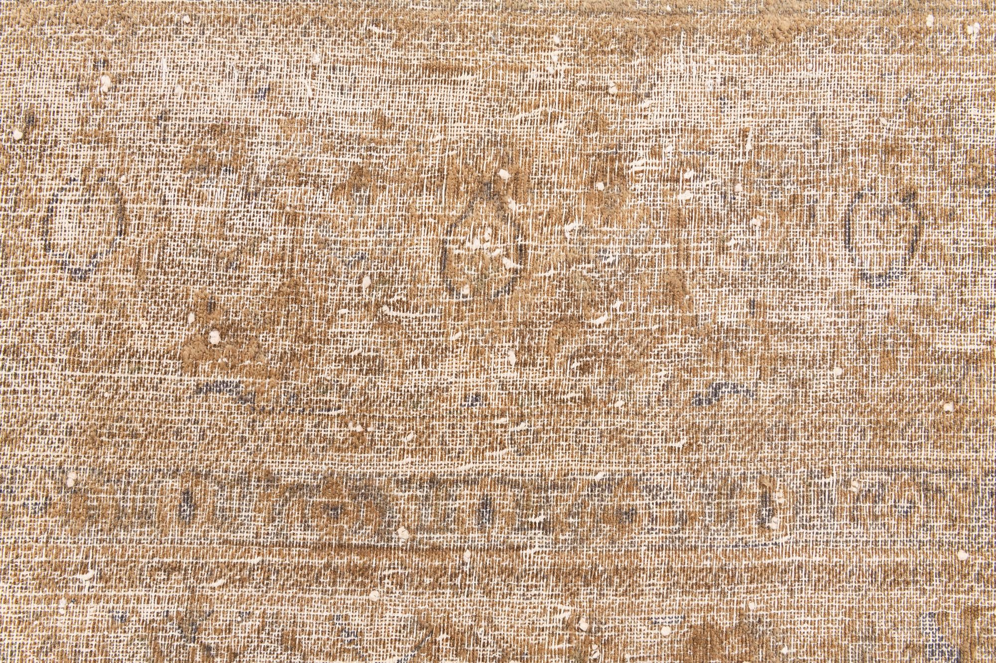 9' 6 x 12' 8 Hand Knotted Ultra Vintage Persian Wool Rug