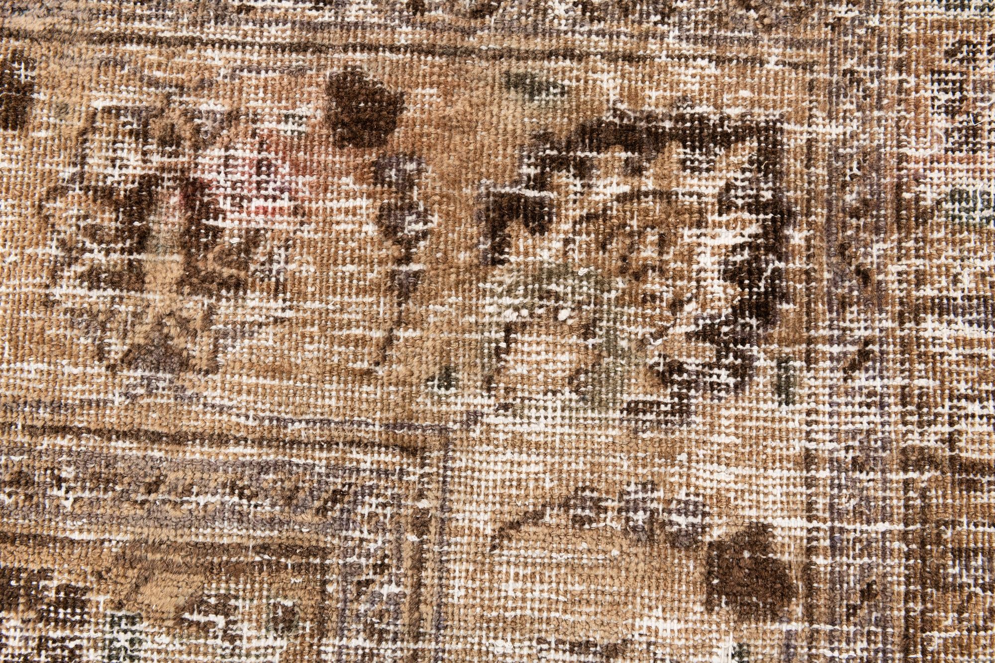 8' 2 x 10' 9 Hand Knotted Ultra Vintage Persian Wool Rug
