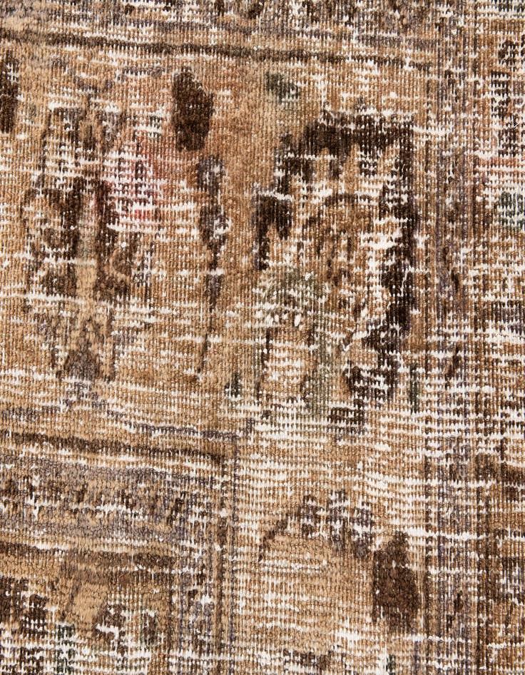 Detail image of 8' 2 x 10' 9  Hand Knotted Ultra Vintage Persian Wool Rug