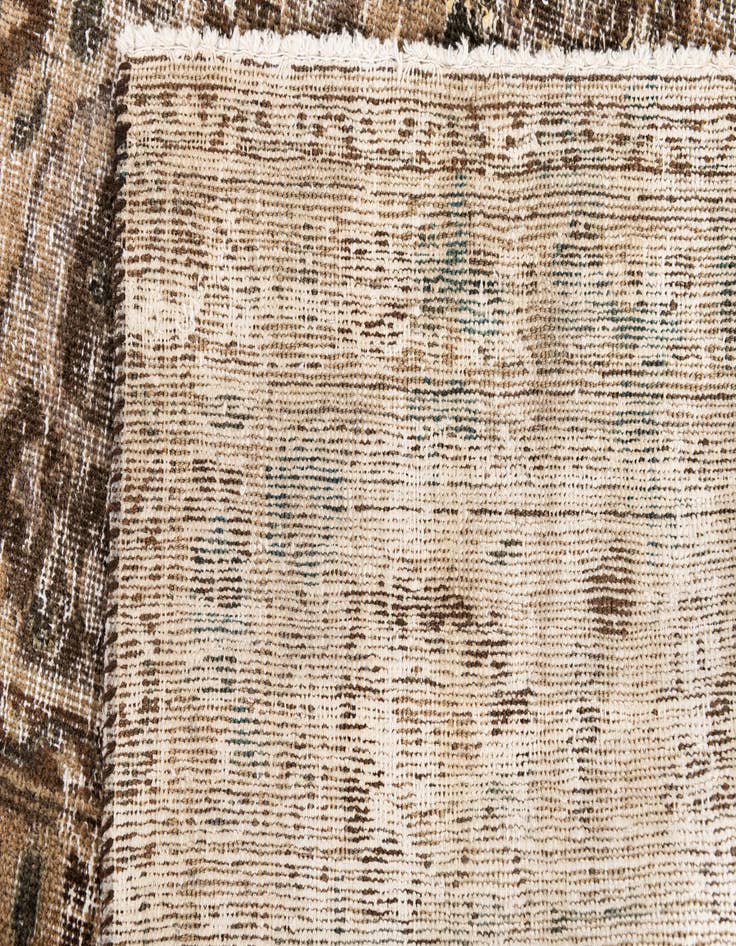 Detail image of 8' 2 x 10' 9  Hand Knotted Ultra Vintage Persian Wool Rug