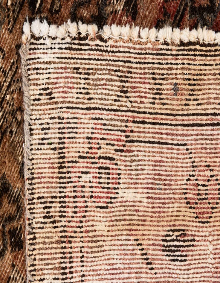 Detail image of 5' x 9' 1  Hand Knotted Ultra Vintage Persian Wool Rug