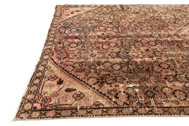 5' x 9' 1 Hand Knotted Ultra Vintage Persian Wool Rug