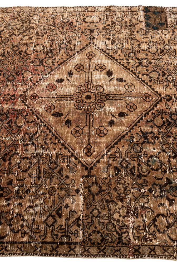 5' x 9' 1 Hand Knotted Ultra Vintage Persian Wool Rug