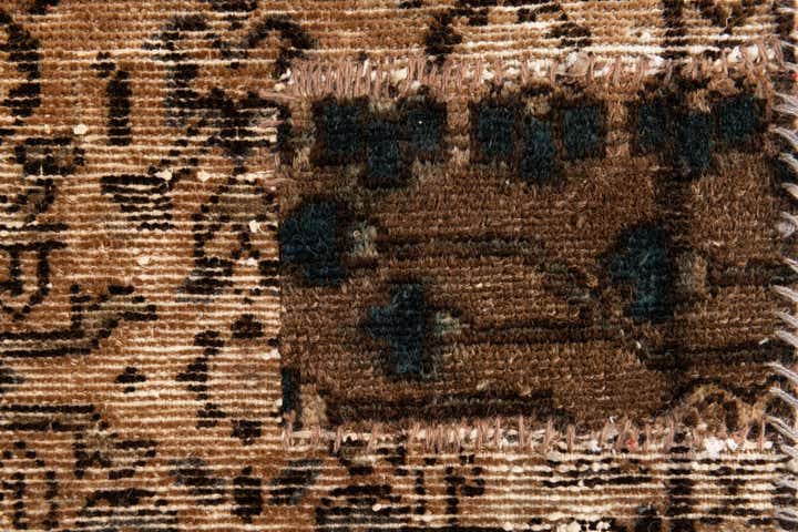 5' x 9' 1 Hand Knotted Ultra Vintage Persian Wool Rug