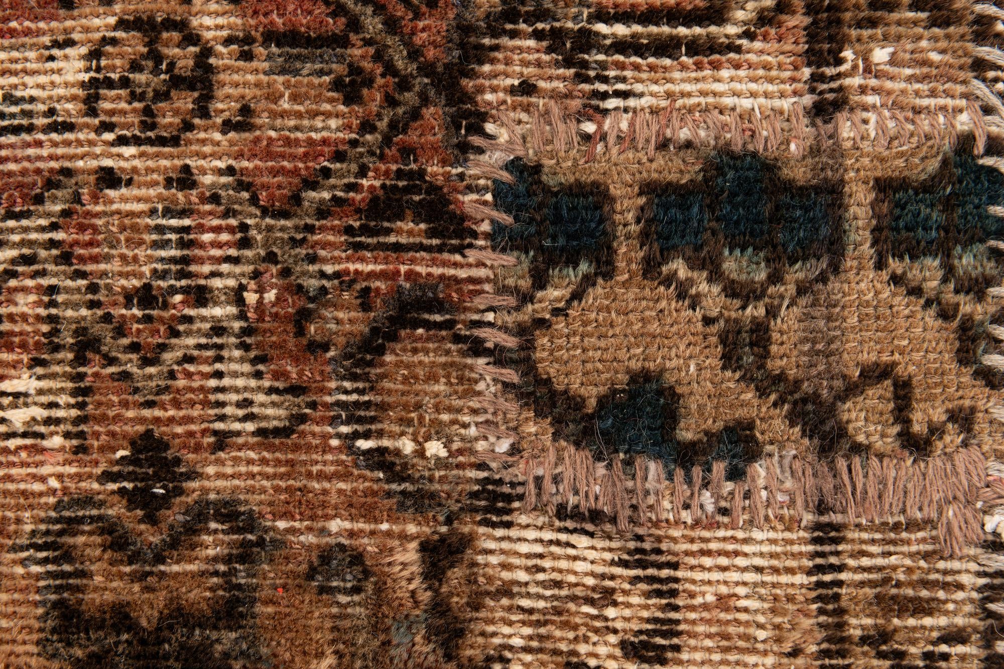 5' x 9' 1 Hand Knotted Ultra Vintage Persian Wool Rug
