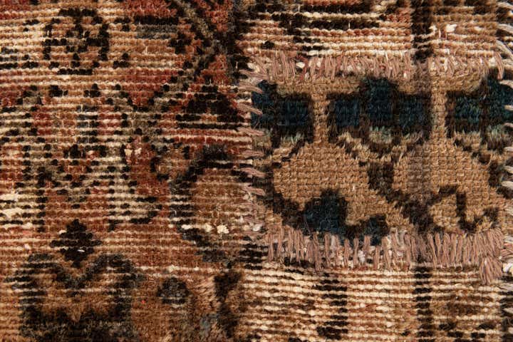 5' x 9' 1 Hand Knotted Ultra Vintage Persian Wool Rug