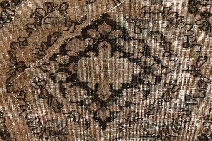 4' 3 x 6' 5 Hand Knotted Ultra Vintage Persian Wool Rug