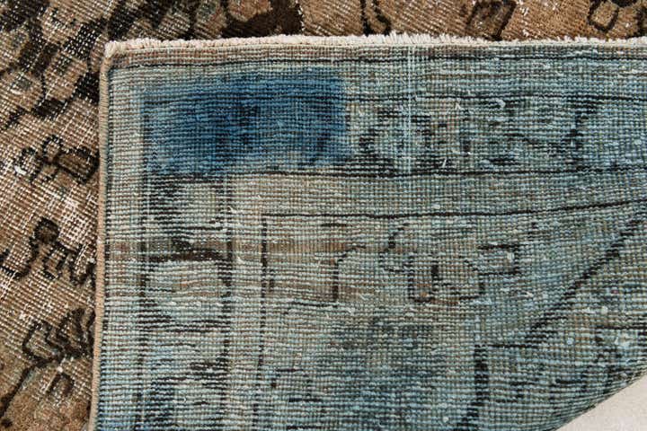 4' 3 x 6' 5 Hand Knotted Ultra Vintage Persian Wool Rug