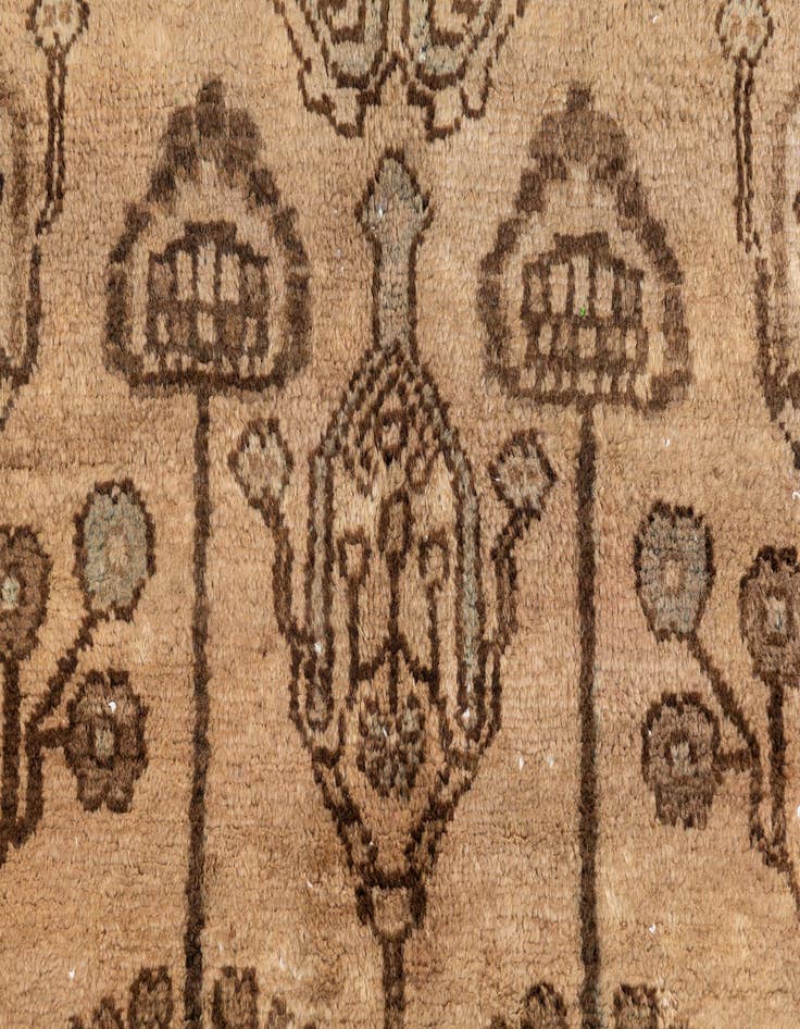 Detail image of 3' 7 x 6'  Hand Knotted Ultra Vintage Persian Wool Rug