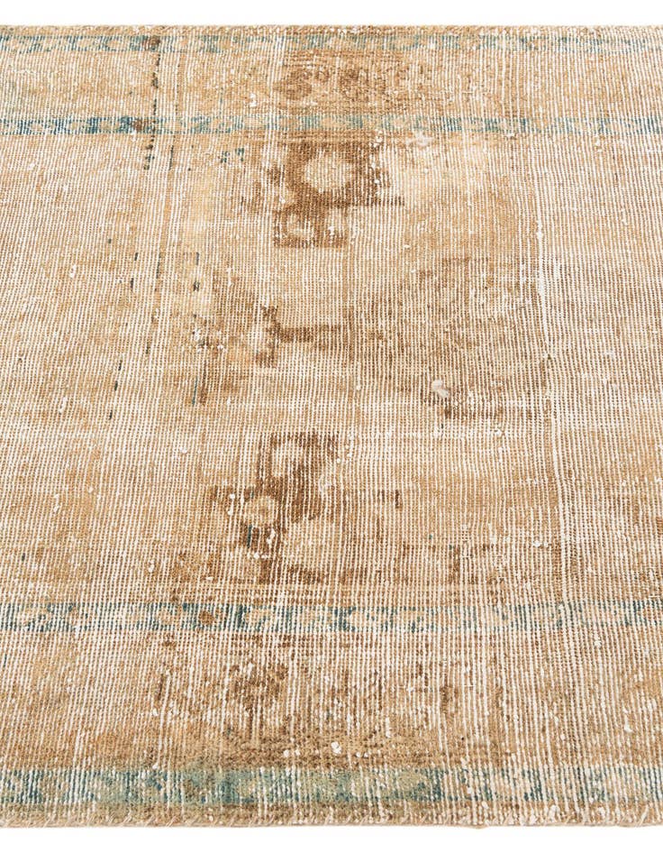 Detail image of 3' 4 x 5' 6  Hand Knotted Ultra Vintage Persian Wool Rug
