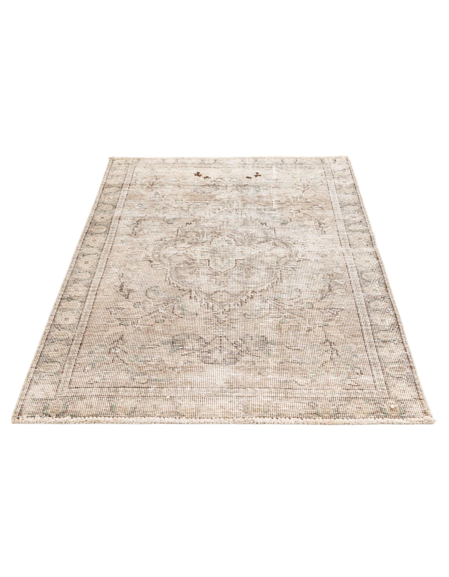 3' 2 x 4' 4 Hand Knotted Ultra Vintage Persian Wool Rug