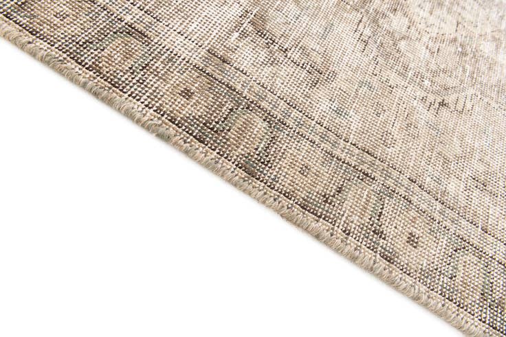 Detail image of 3' 2 x 4' 4 Hand Knotted Ultra Vintage Persian Wool Rug