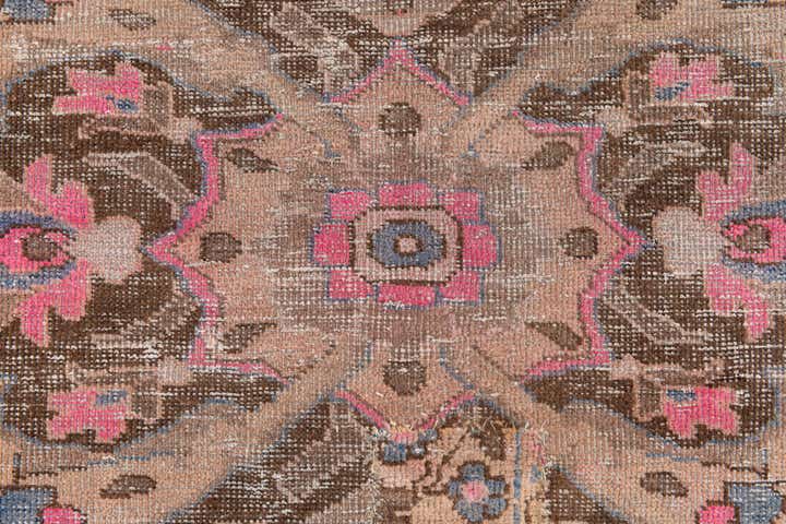 3' 8 x 6' 10 Hand Knotted Ultra Vintage Persian Wool Rug