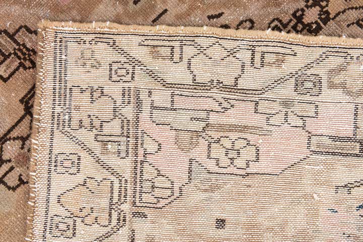 4' 5 x 6' 8 Hand Knotted Ultra Vintage Persian Wool Rug