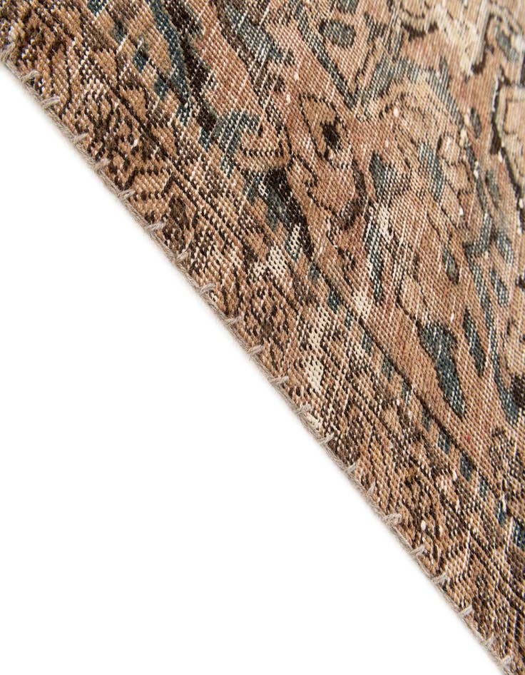 Detail image of 5' 3 x 8' 10  Hand Knotted Ultra Vintage Persian Wool Rug