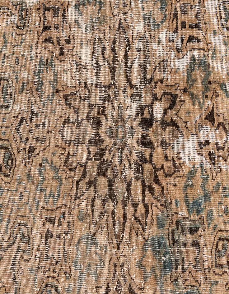 Detail image of 5' 3 x 8' 10  Hand Knotted Ultra Vintage Persian Wool Rug