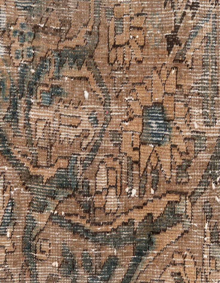 Detail image of 5' 3 x 8' 10  Hand Knotted Ultra Vintage Persian Wool Rug