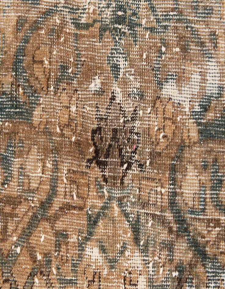 Detail image of 5' 3 x 8' 10  Hand Knotted Ultra Vintage Persian Wool Rug