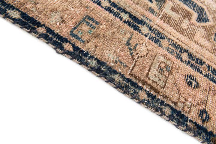 3' 8 x 6' 6 Hand Knotted Ultra Vintage Persian Wool Rug
