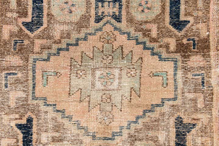 3' 8 x 6' 6 Hand Knotted Ultra Vintage Persian Wool Rug