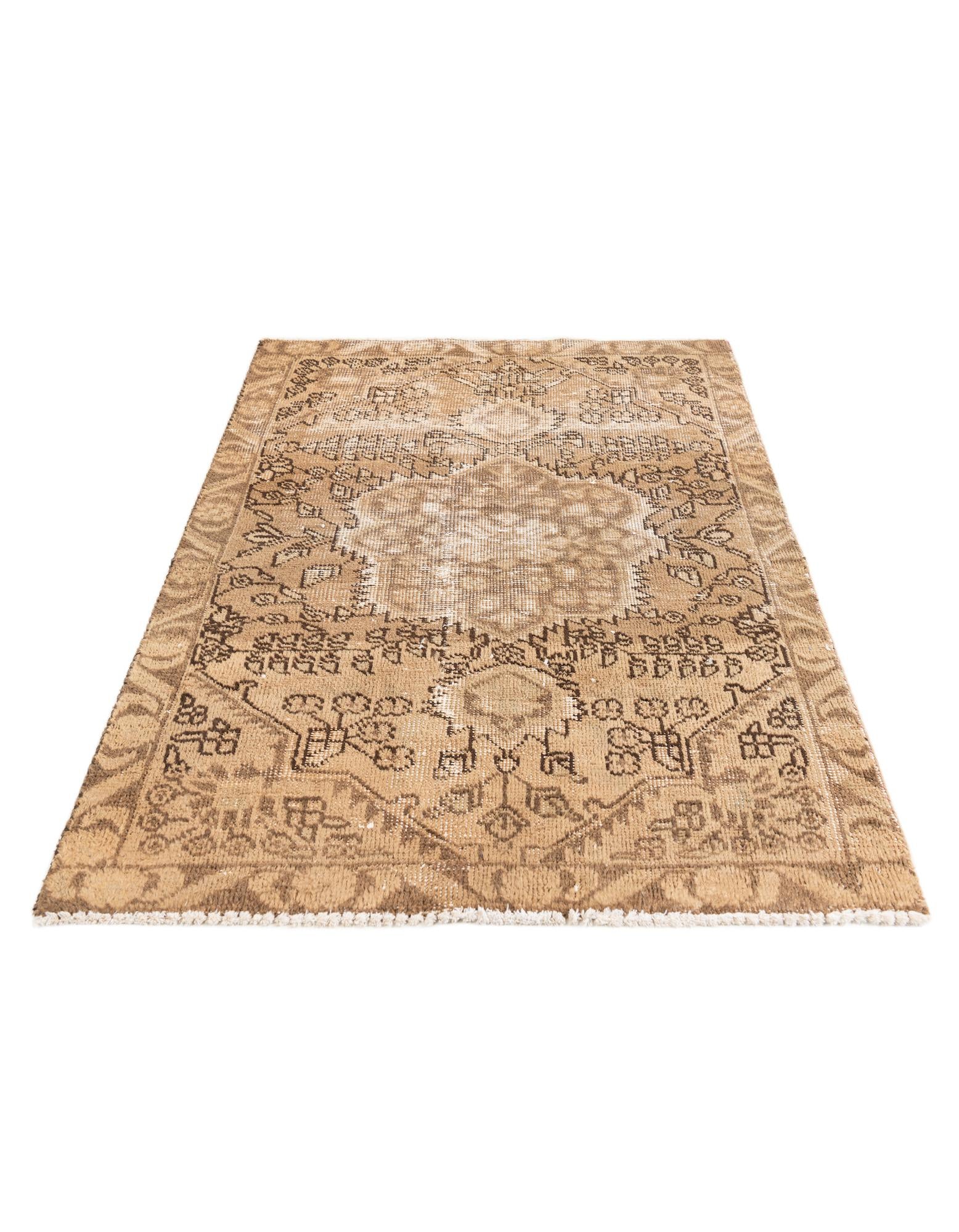 3' x 4' 2 Hand Knotted Ultra Vintage Persian Wool Rug