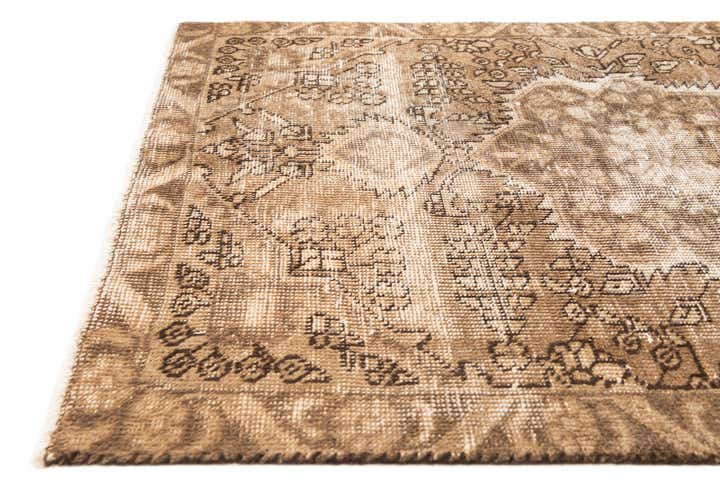 3' x 4' 2 Hand Knotted Ultra Vintage Persian Wool Rug