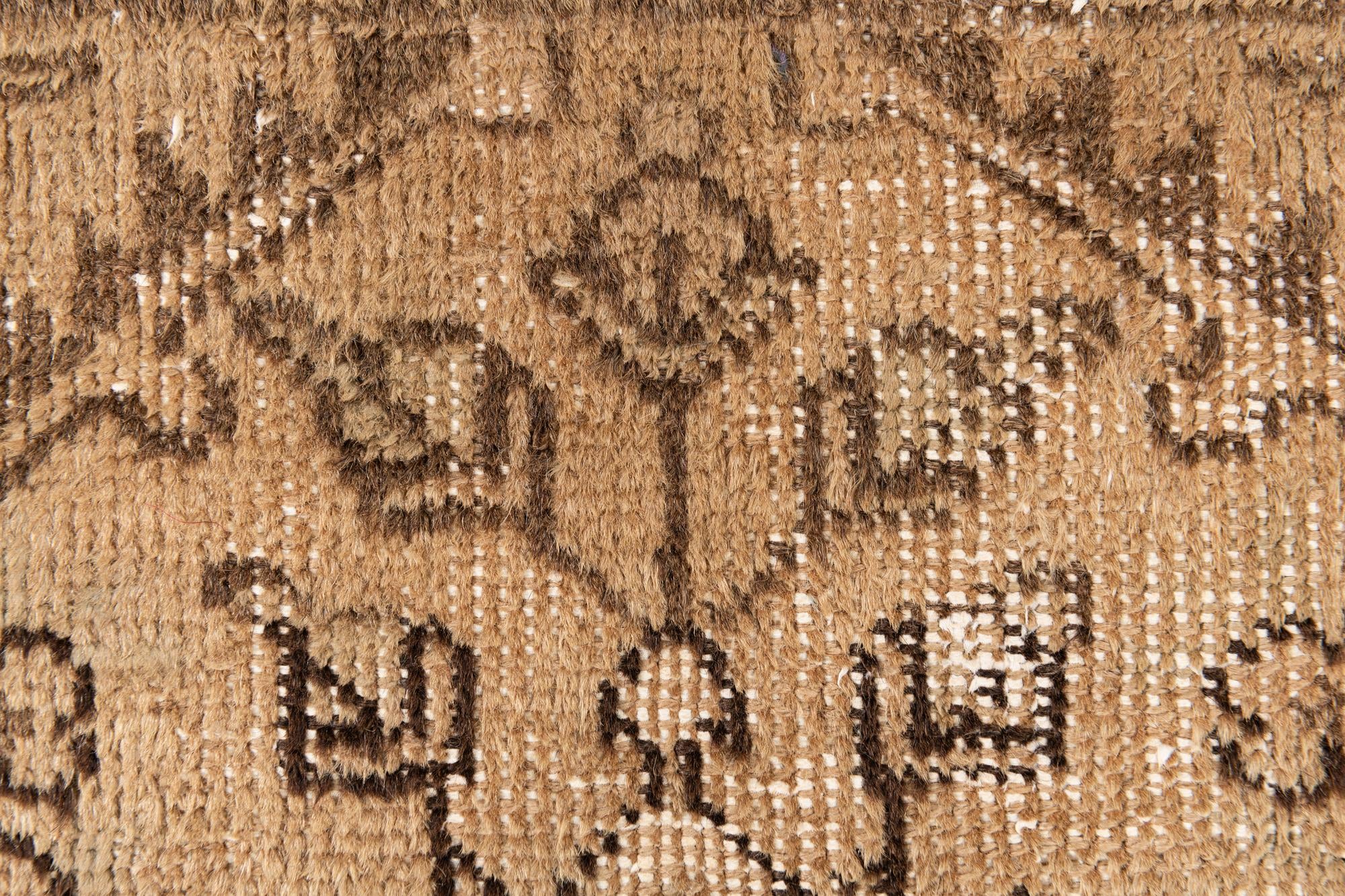 3' x 4' 2 Hand Knotted Ultra Vintage Persian Wool Rug