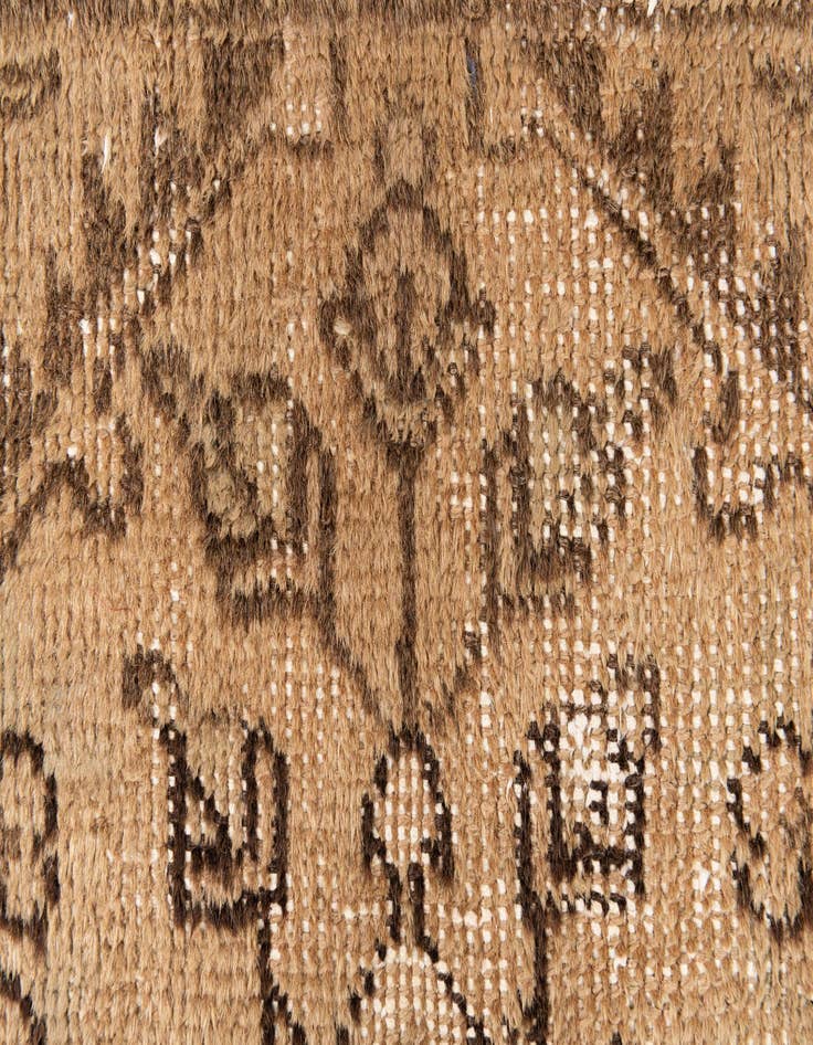 Detail image of 3' x 4' 2  Hand Knotted Ultra Vintage Persian Wool Rug