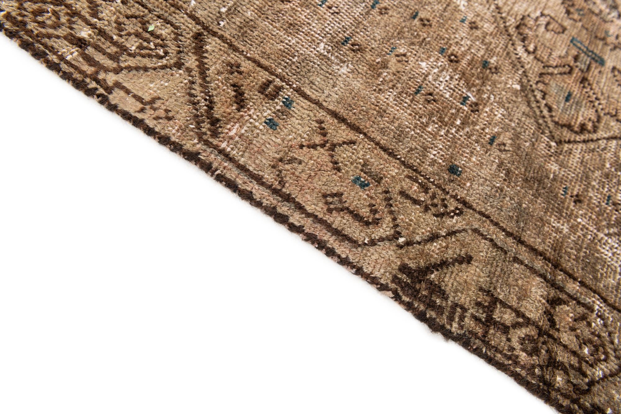 3' x 4' 9 Hand Knotted Ultra Vintage Persian Wool Rug