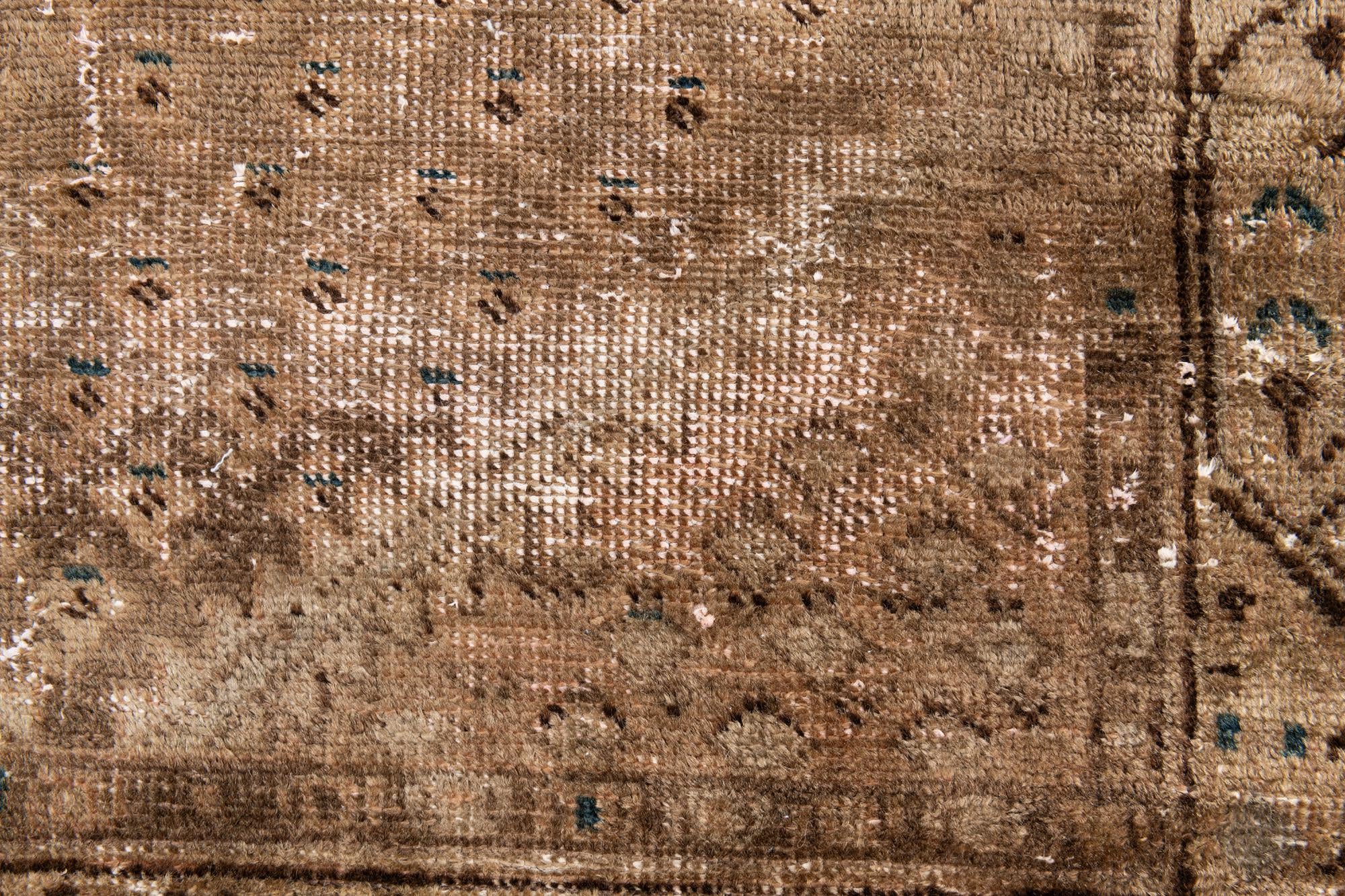 3' x 4' 9 Hand Knotted Ultra Vintage Persian Wool Rug