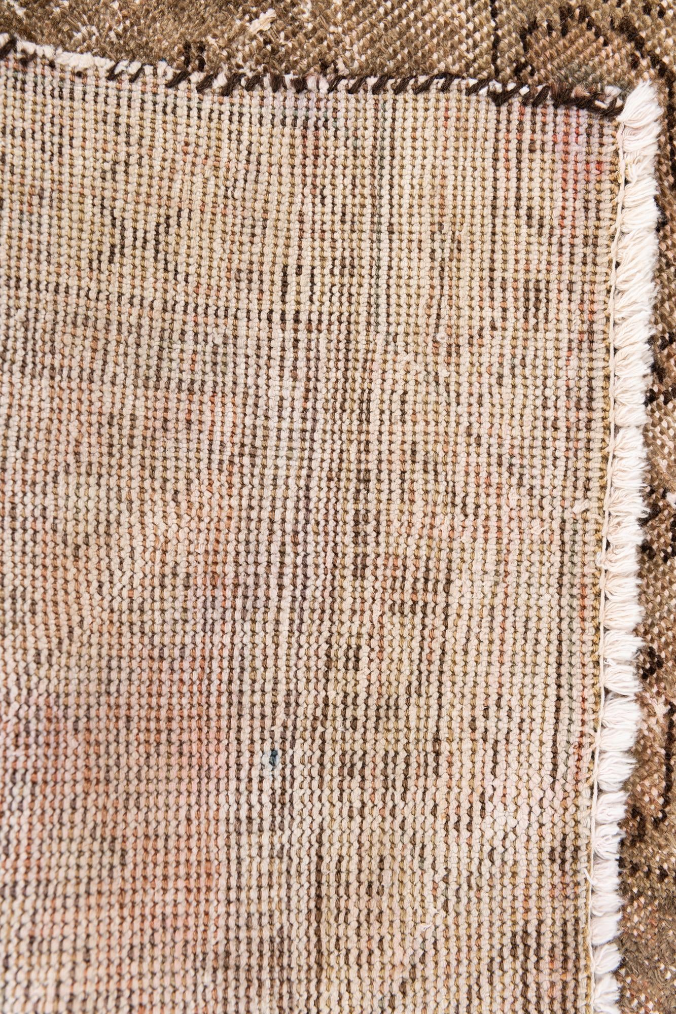 3' x 4' 9 Hand Knotted Ultra Vintage Persian Wool Rug