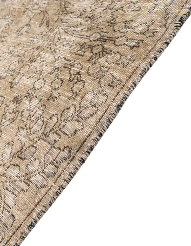 Detail image of 6' 10 x 10'  Hand Knotted Ultra Vintage Persian Wool Rug