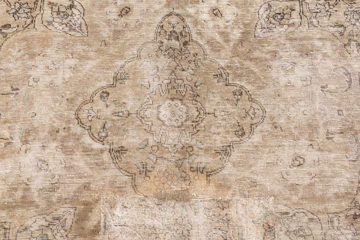 6' 10 x 10' Hand Knotted Ultra Vintage Persian Wool Rug